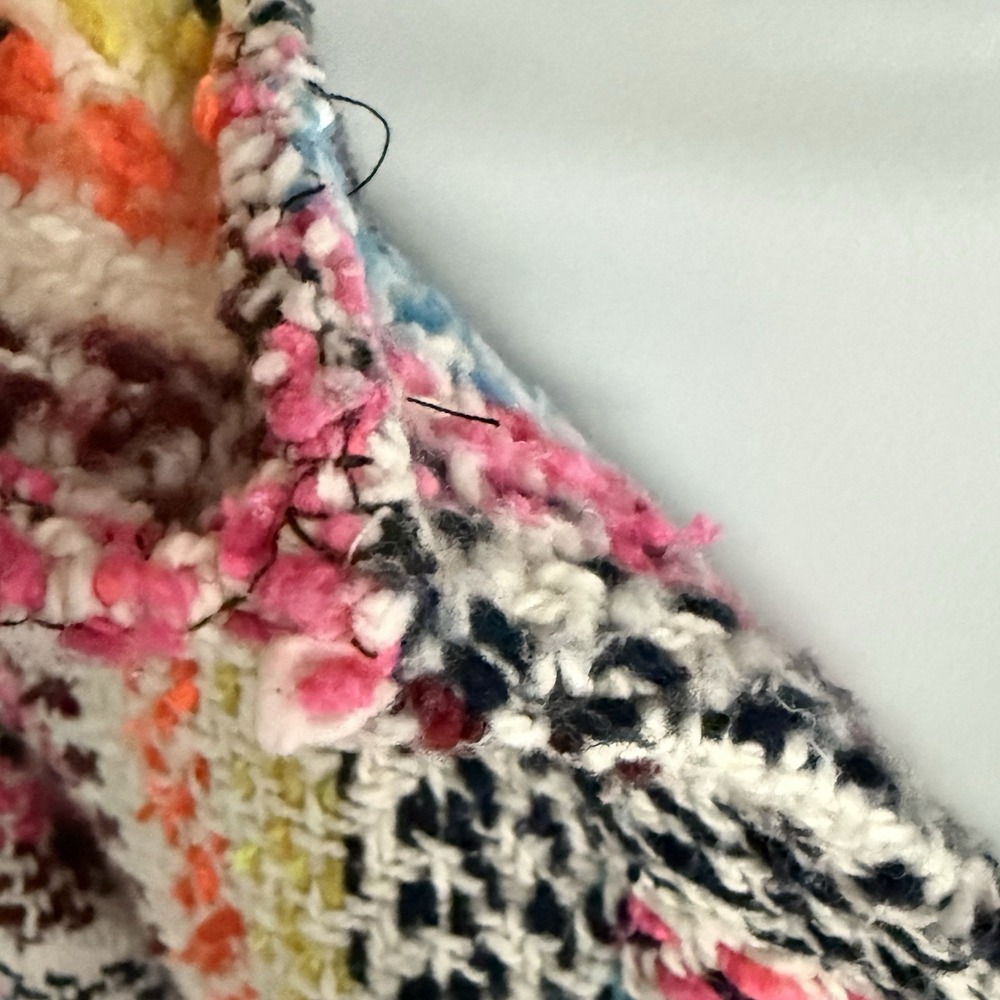 Baja Joe Mexican Blanket Hoodie Baja Pullover Striped Surf Skate Festival Boho M - Picture 8 of 16